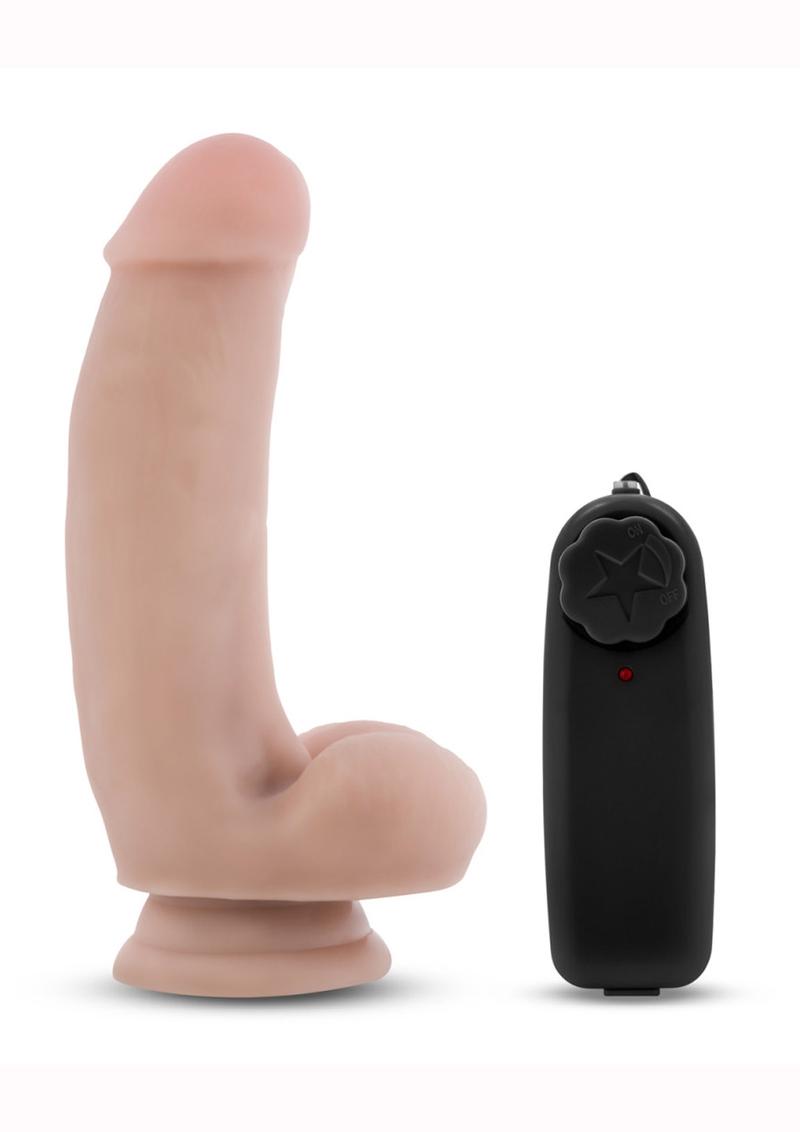 Dr. Skin Dr. Spin Gyrating Dildo with Suction Cup 7in - Vanilla