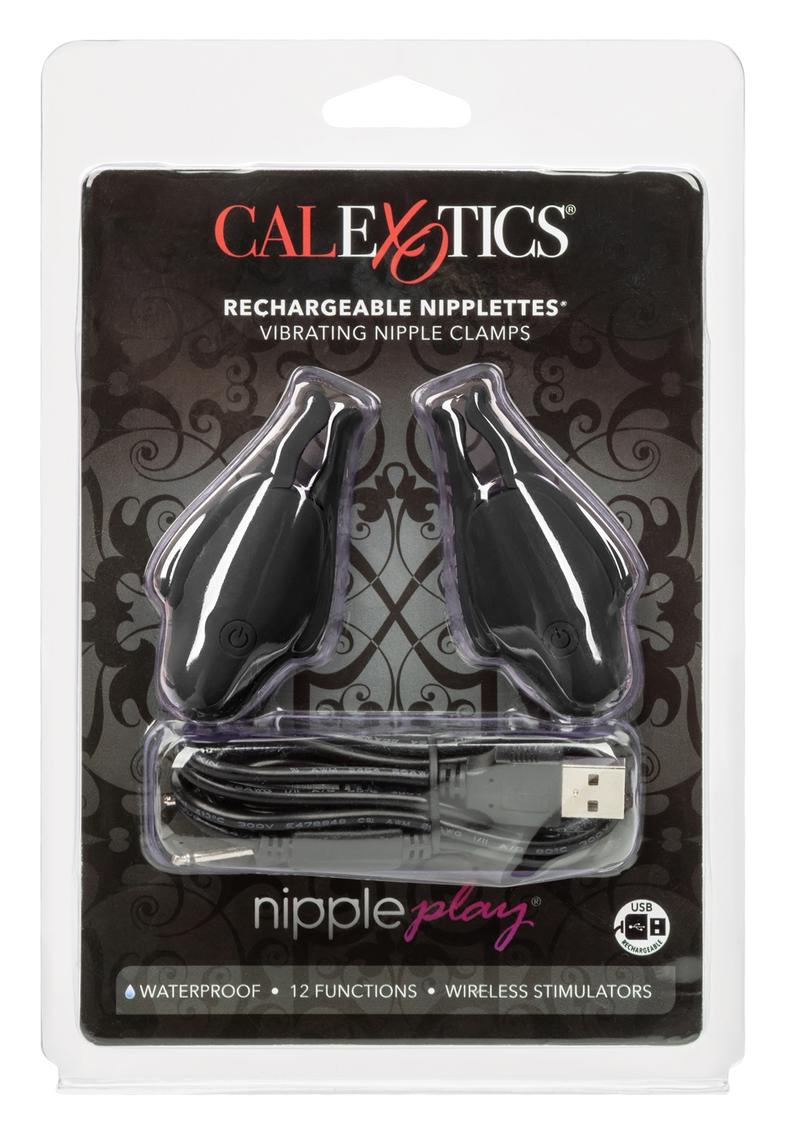 Nipply Play Rechargeable Nipplettes Blk