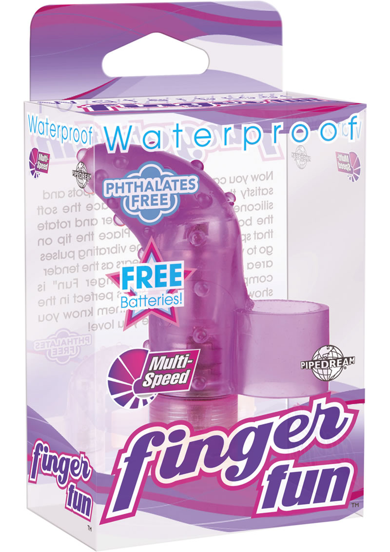 Finger Fun G-Spot Massager - Purple