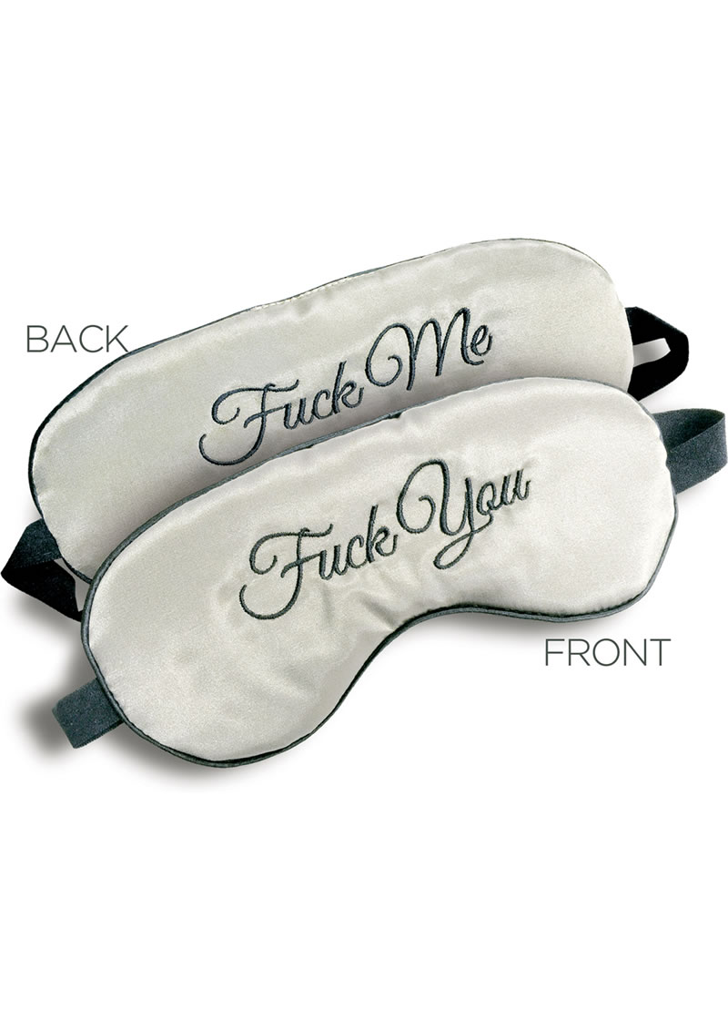 The 9`s - Fuck Me / Fuck You Reversible Mask - Grey