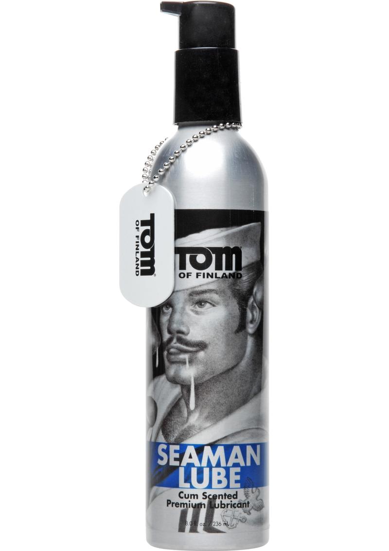 Tom Of Finland Seaman Lube Cum Scented Water Based Lubricant 8oz