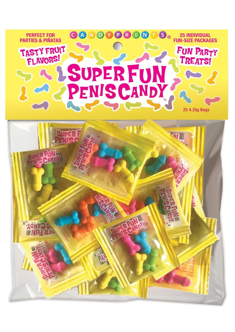 Super Fun Penis Candy (25 Packs Per Bag) *Special Order*