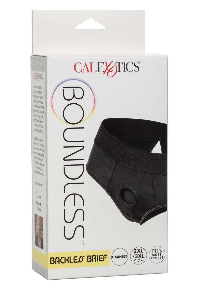 Boundless Backless Brief Harness - 2XL/3XL - Black