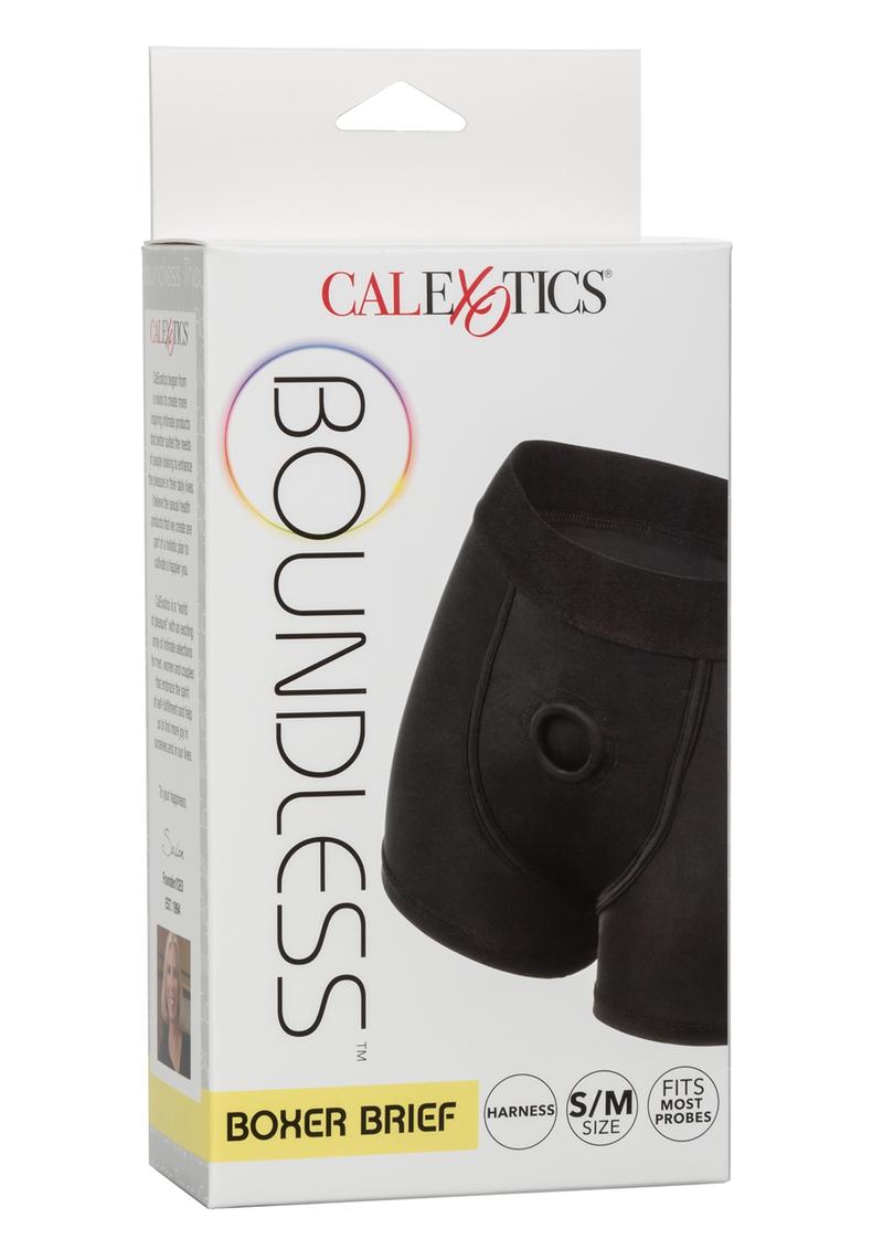 Boundless Boxer Brief Harness S/M - Black
