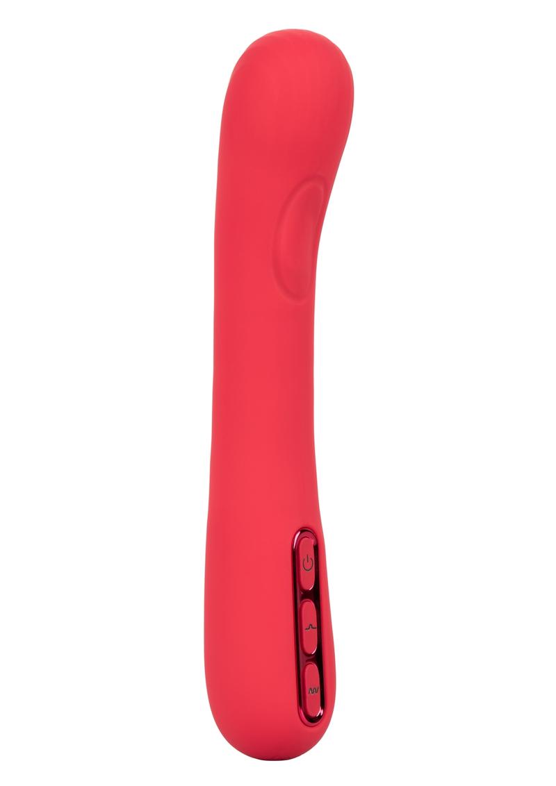 Throb Thumper Rechargeable Silicone Vibrator - Pink