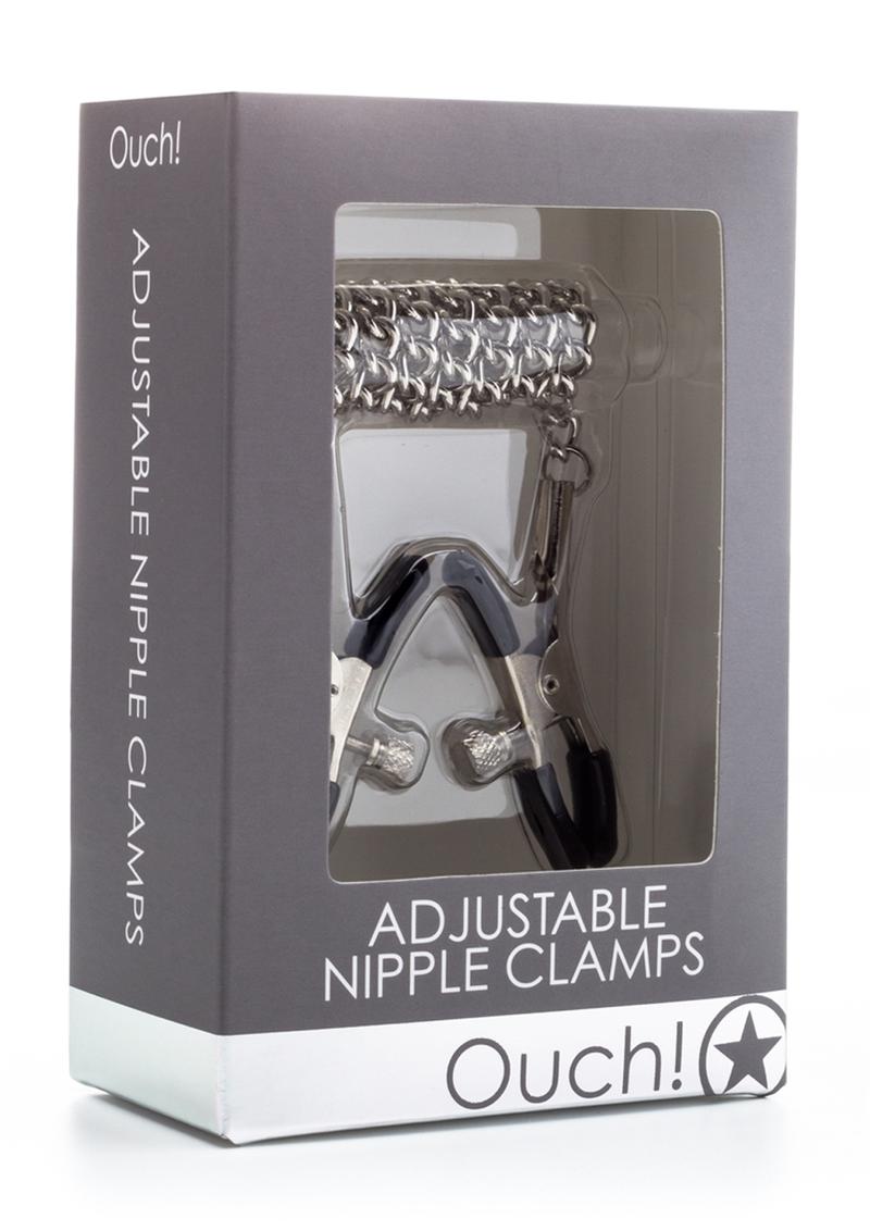 Ouch! Adjustable Nipple Clamps - Metal