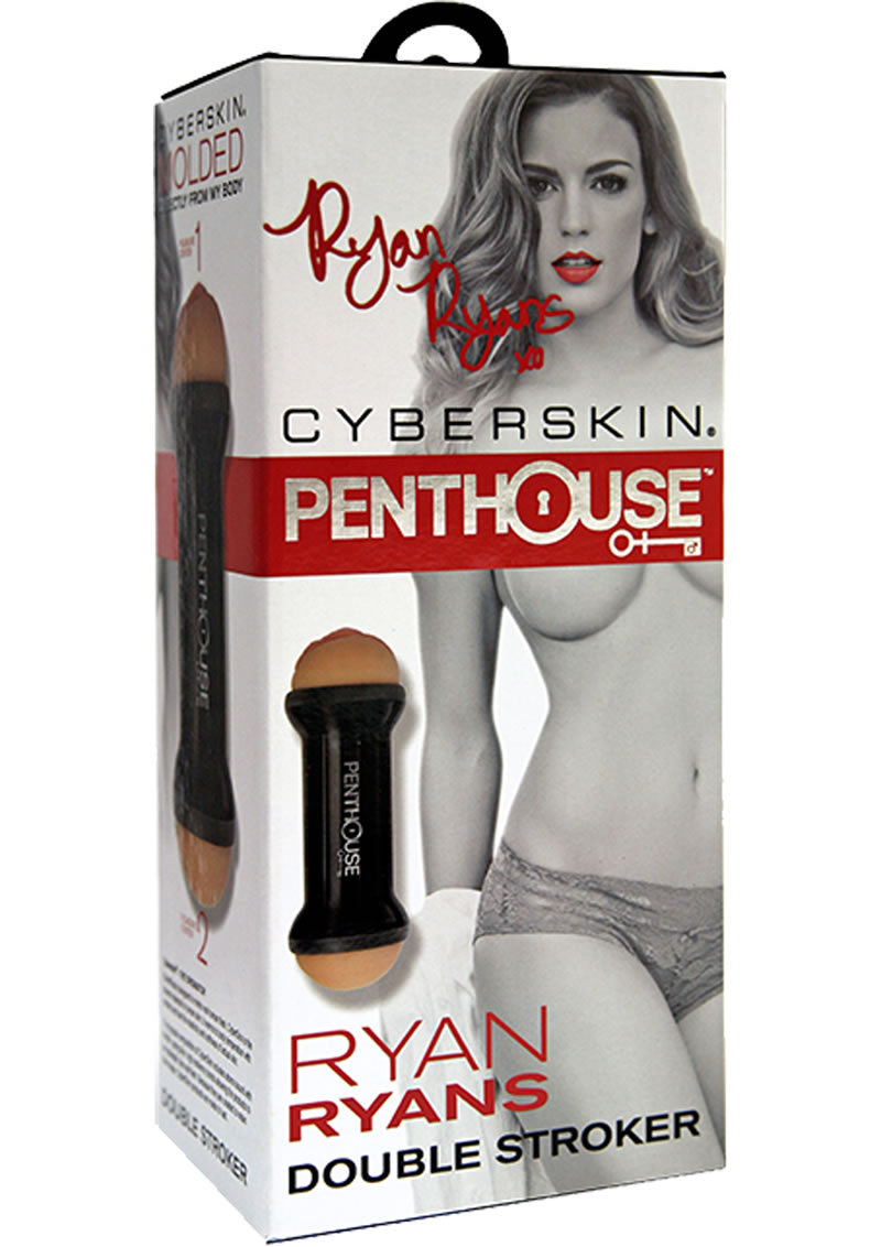 Penthouse Double-Sided Masturbator Ryan Ryans - Pussy And Butt - Vanilla