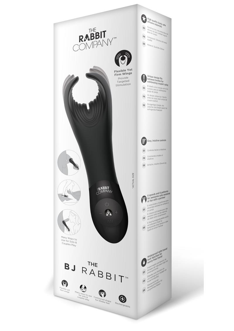 Rabbit Company The BJ Rabbit Rechargeable Silicone Vibrator - Black