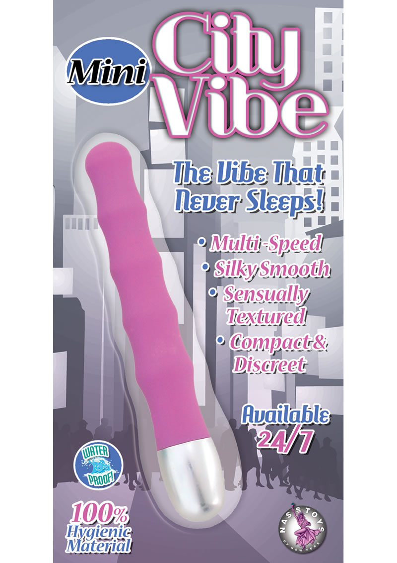 Mini City Vibe Vibrator - Lavender