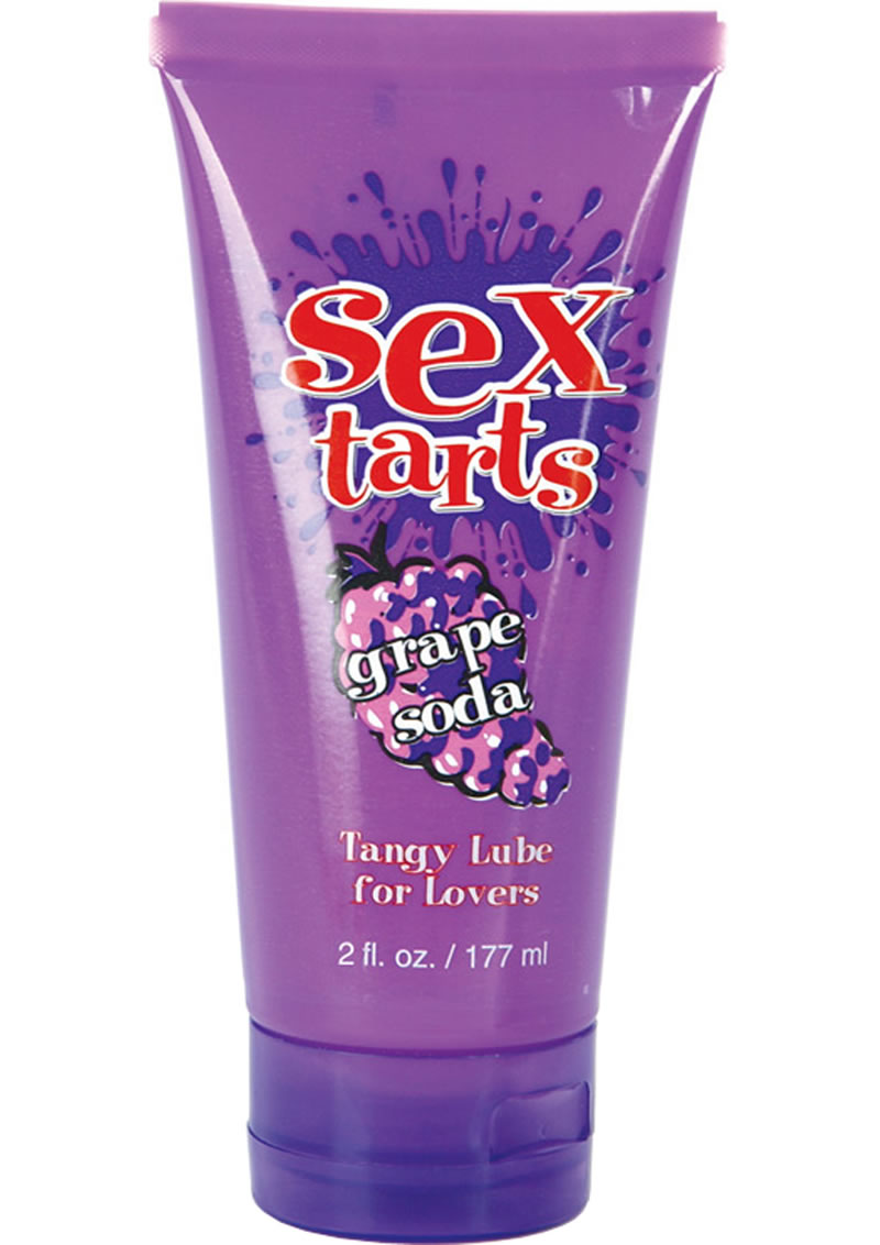 Sex Tarts Flavored Water Based Lube Grape Soda 2 Ounce