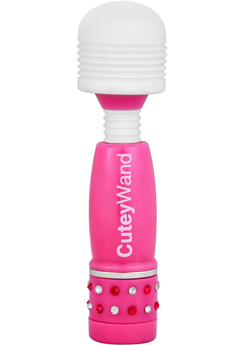 Play with Me Cutey Wand Massager - Pink