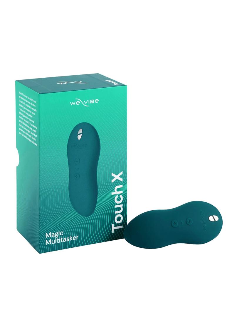 We-Vibe Touch X Rechargeable Silicone Clitoral Mini Vibrator - Green Velvet