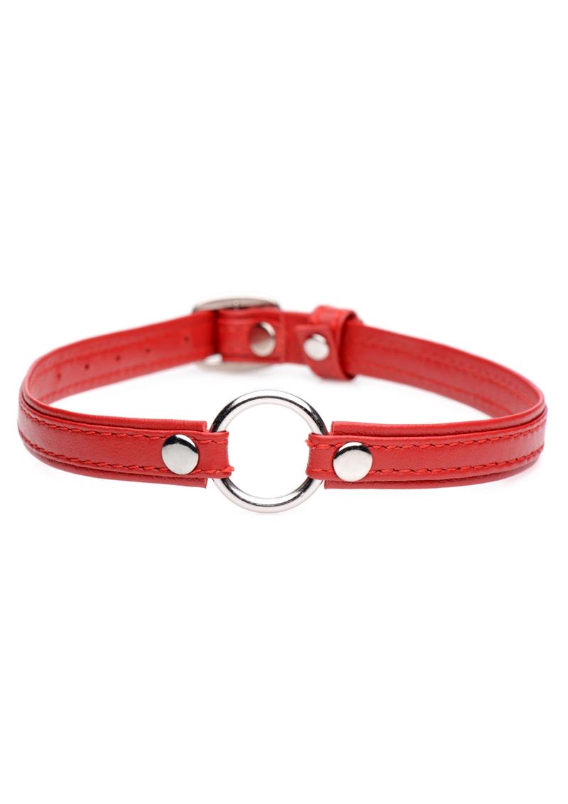 Master Series Slim Collar With O-Ring - Red