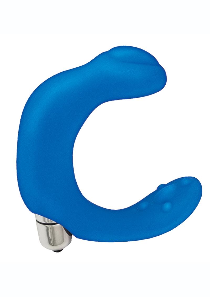 Butts Up Silicone Orgasmic P-Spot Anal Stimulator - Blue