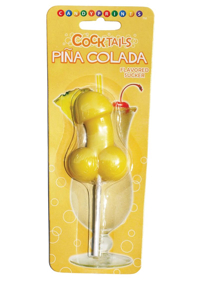 Candy Prints Pina Colada Cocktail Sucker