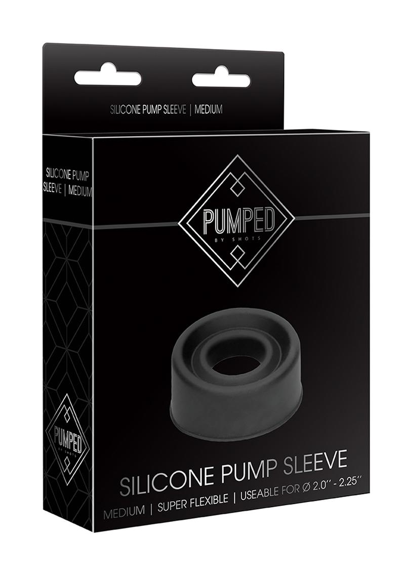 Pumped Silicone Pump Sleeve - Medium - Black