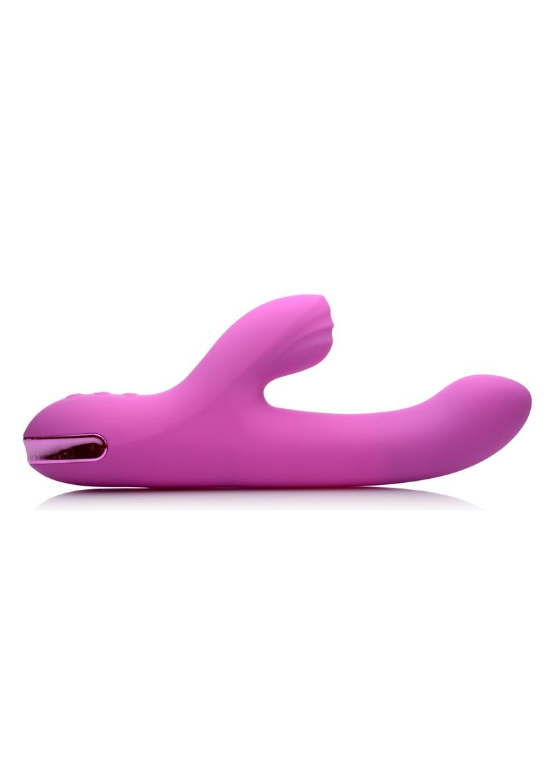 Inmi 13x Silicone Rechargeable Pulsing Rabbit Vibrator - Pink