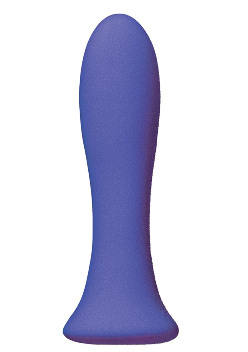 Intense Anal Vibe Silicone Rechargeable Vibrator - Purple