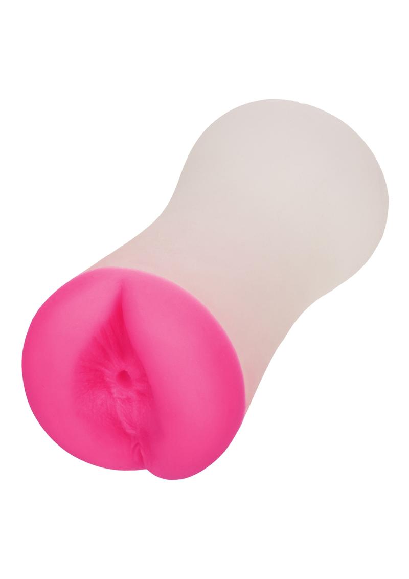 The Gripper Deep Ass Grip Masturbator - Pink/Frost