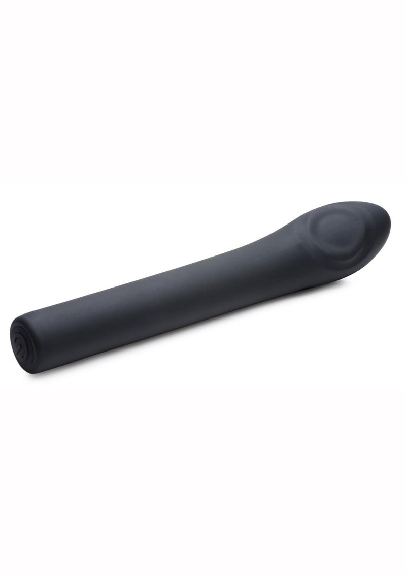 Inmi 5 Star 9X Pulsing Rechargeable Silicone G-Spot Vibe - Black