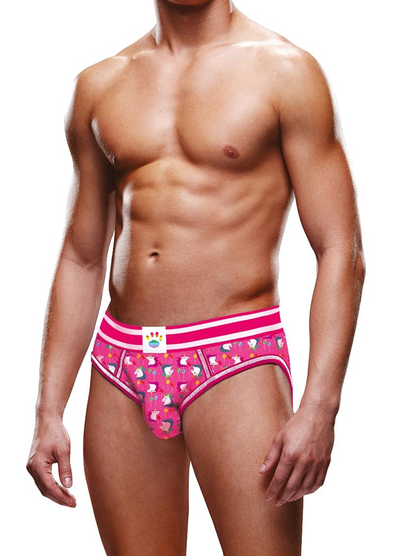 Prowler Uniparty Open Brief - XXLarge - Pink
