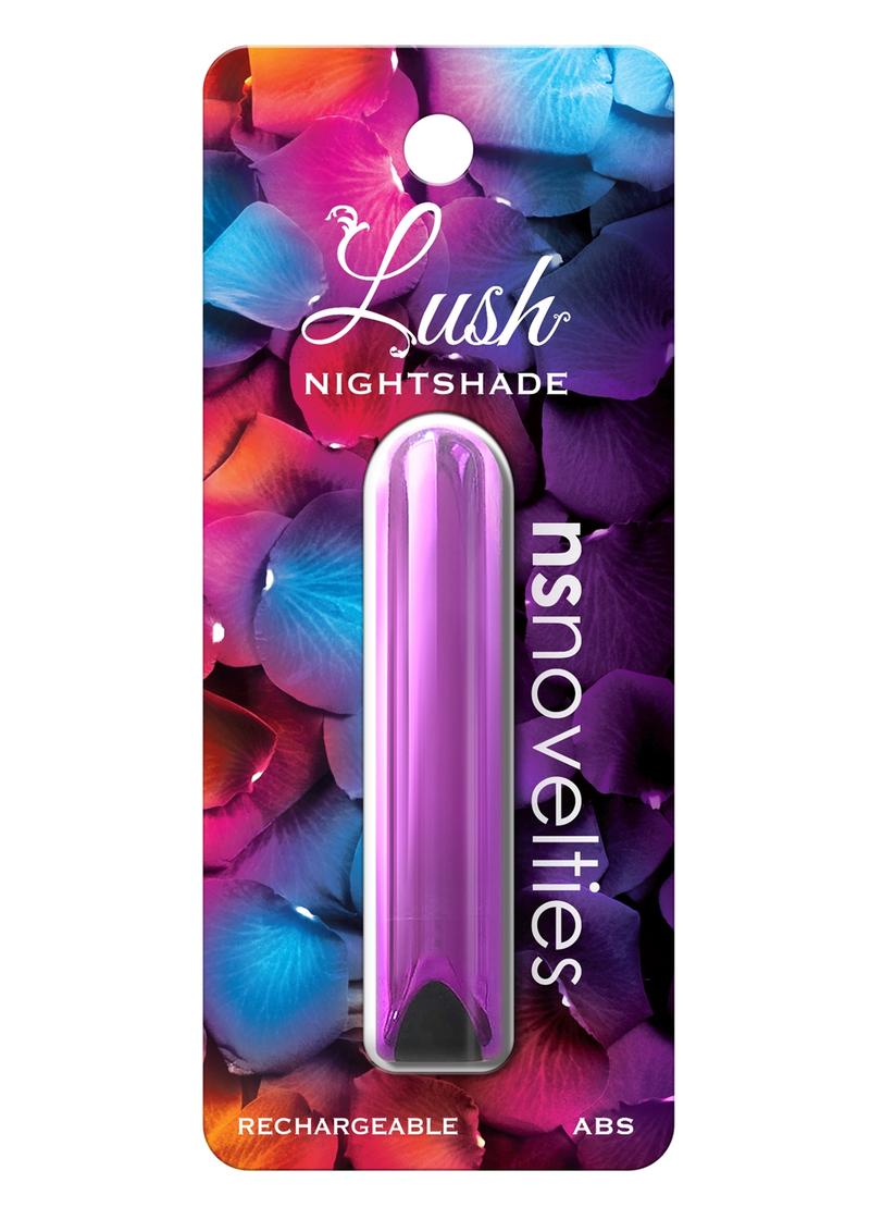 Lush Nightshade Rechargeable Petite Vibrator - Purple