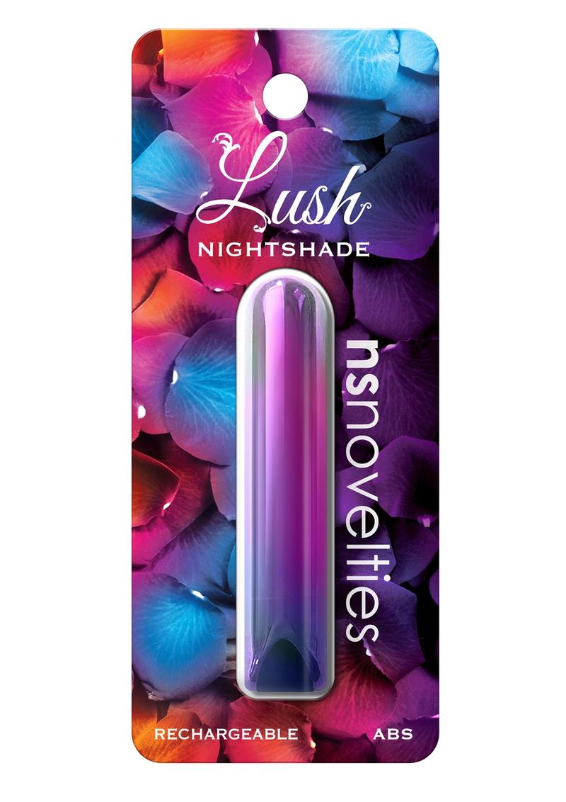 Lush Nightshade Rechargeable Petite Vibrator - Rainbow