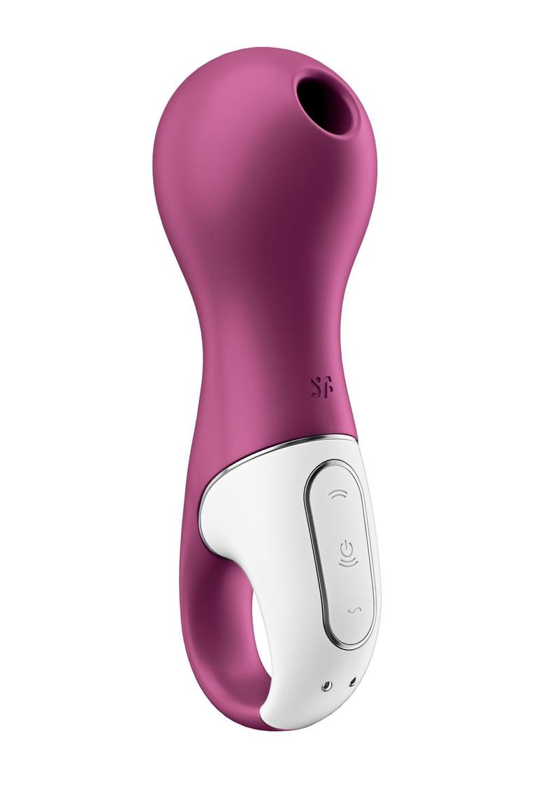 Satisfyer Lucky Libra Silicone Rechargeable Clitoral Stimulator - Purple