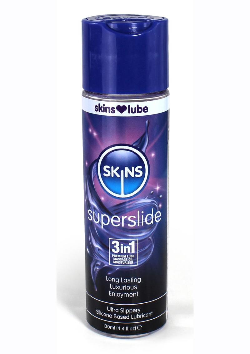 Skins Super Slide Silicone Based Lubricant 4.4oz
