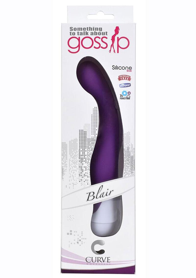 Gossip Blair 7 Speed Silicone G-Spot Vibrator - Purple