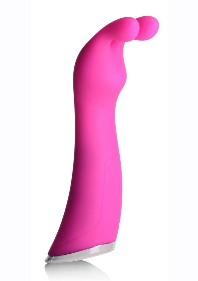 Gossip Zippy 28x Rechargeable Silicone Rabbit Vibrator - Pink