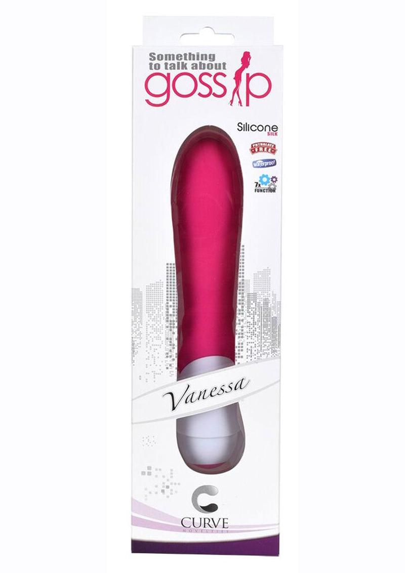 Gossip Vanessa 7 Function Silicone Vibrator - Pink