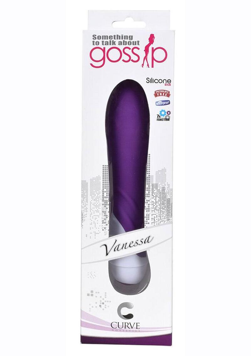 Gossip Vanessa 7 Function Silicone Vibe - Purple