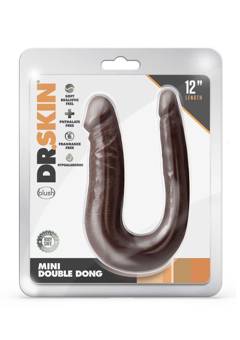 Dr. Skin Mini Double Dong - Chocolate
