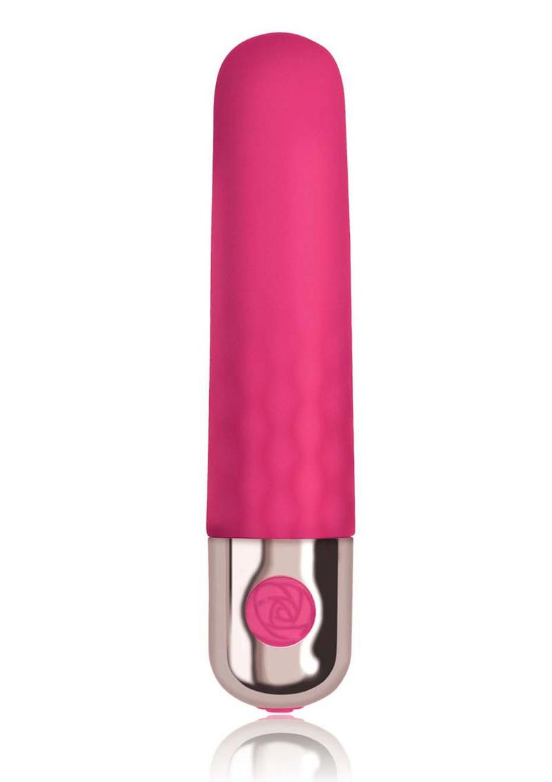 Exciter Travel Vibe Rechargeable Silicone Vibrator - Pink