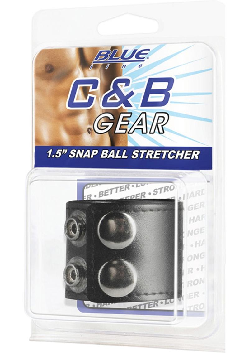 CandB Gear Snap Ball Stretcher Adjustable 1.5in - Black