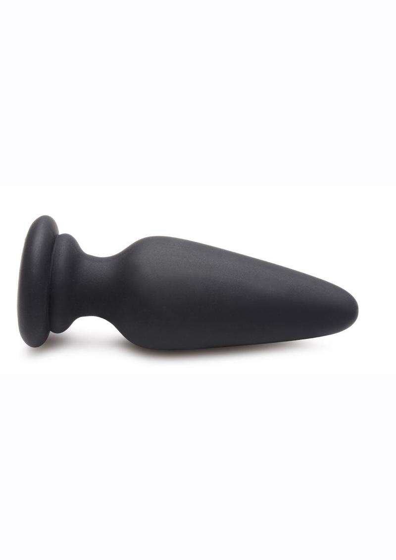 Tailz Snap-On Silicone Anal Plug - Small - Black/Pink