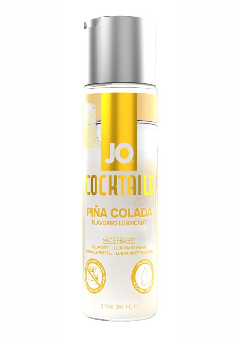 JO Cocktails Water Based Flavored Lubricant - Pina Colada 2oz