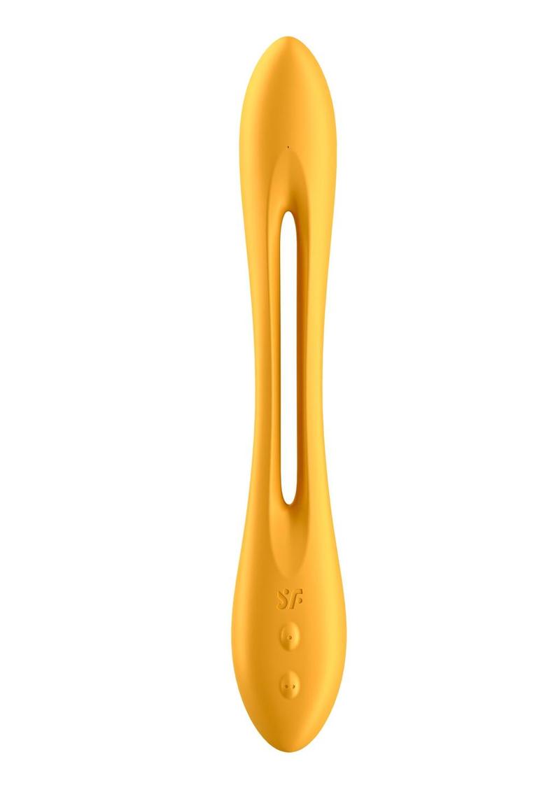 Satisfyer Elastic Joy Rechargeable Vibrator - Dark Yellow