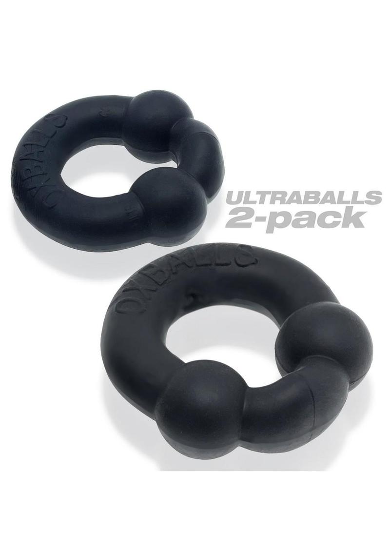 Oxballs Ultraballs Cock Ring Set (2 pack)- Night Edition