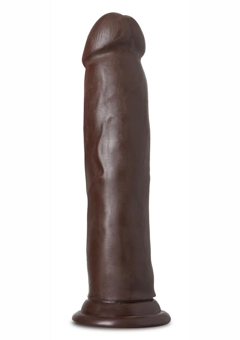 Au Naturel Jackson Dildo with Suction Cup 9in - Chocolate