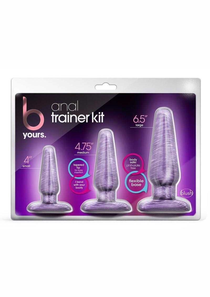 B Yours Anal Trainer Kit - Purple Swirl