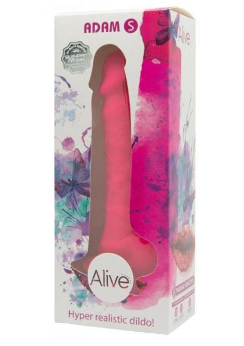 Alive Adam S Silicone Realistic Dildo - Pink