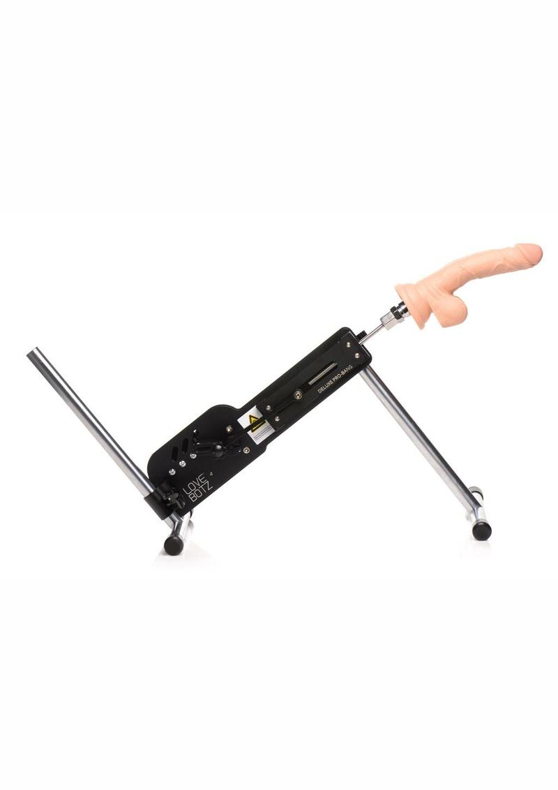 LovBotz Deluxe Pro-Bang Sex Machine with Remote Control - Black