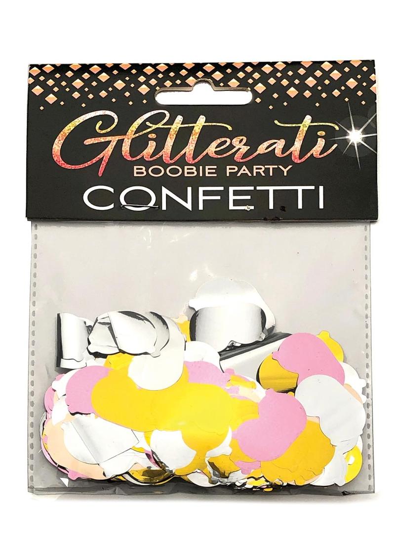 Glitterati Boobie Confetti - Blue/Rose Gold