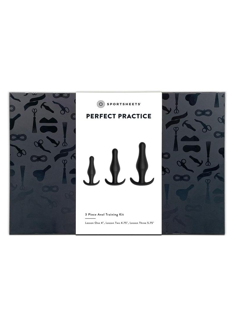 Sportsheets Perfect Practice Anal Training Kit - Black