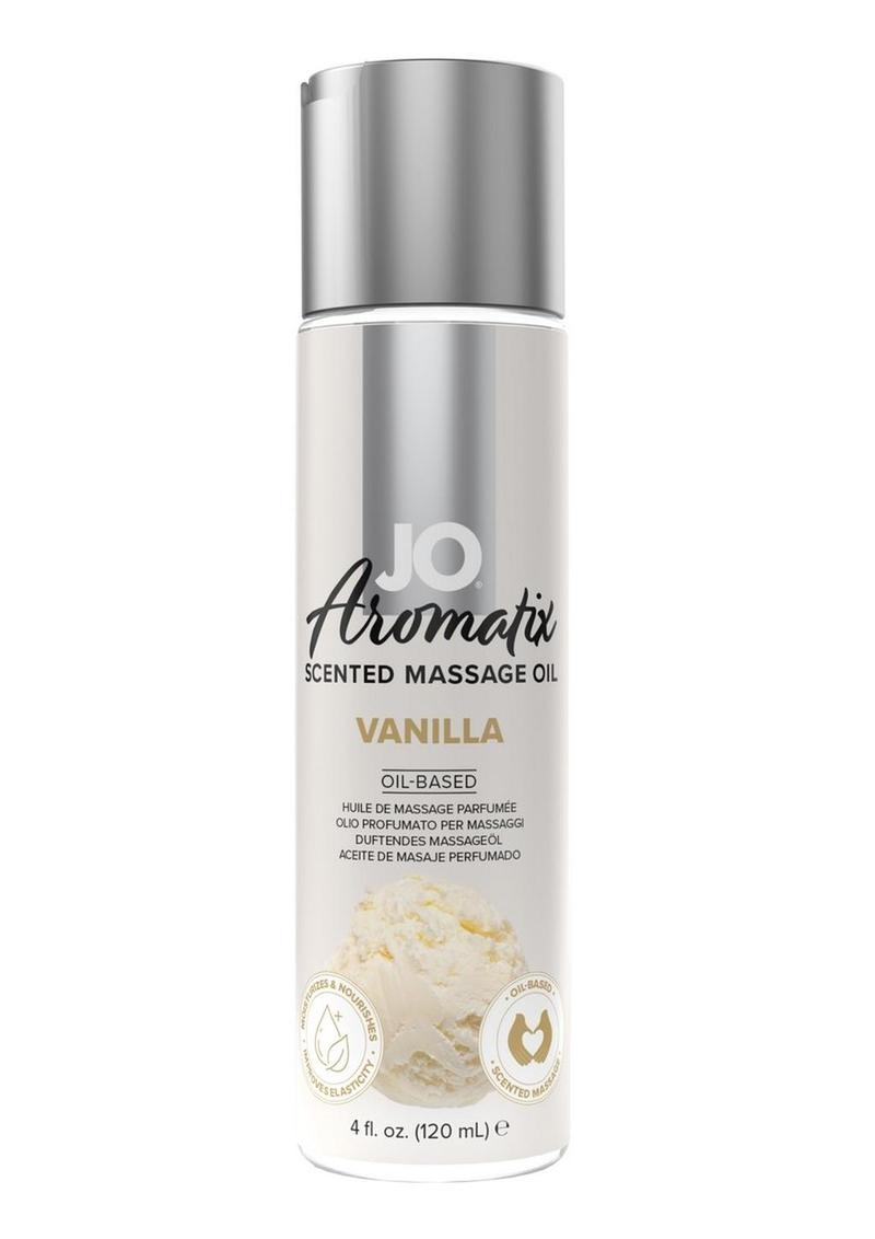 Jo Aromatix Massage Oil 4oz - Vanilla