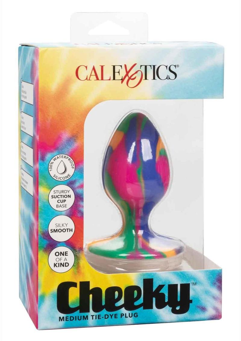 Cheeky Tie-Dye Silicone Plug Medium - Multicolor