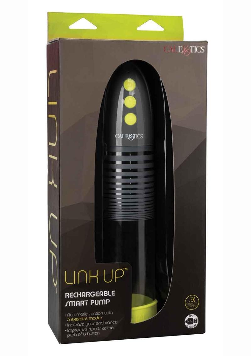 Link Up Rechargeable Smart Penis Pump - Green