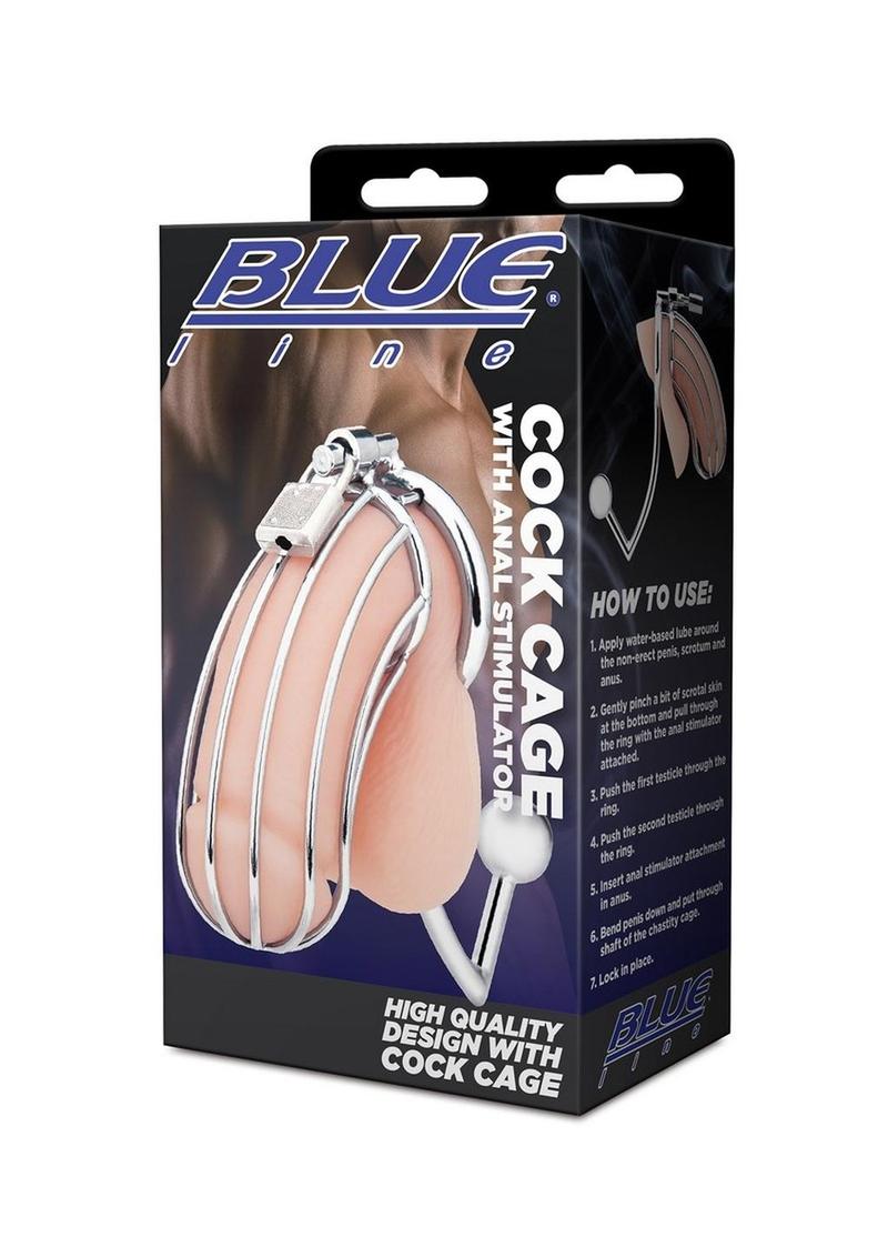 Cock Cage With Anal Stimulator